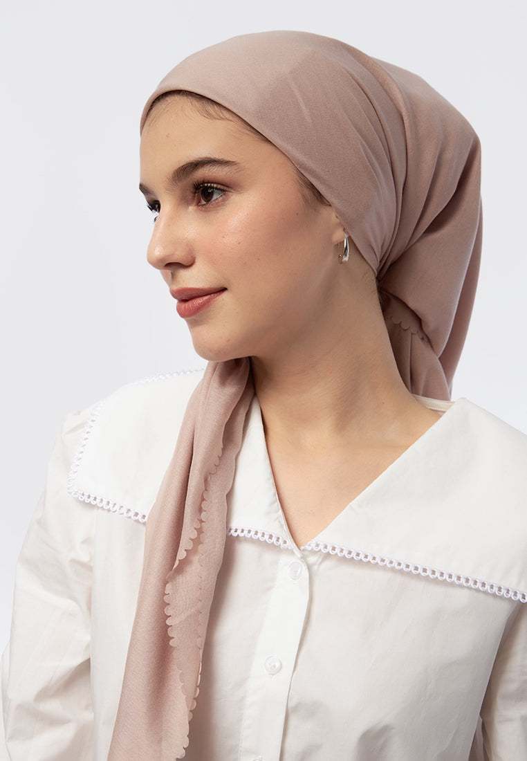 Plain Square Scarf