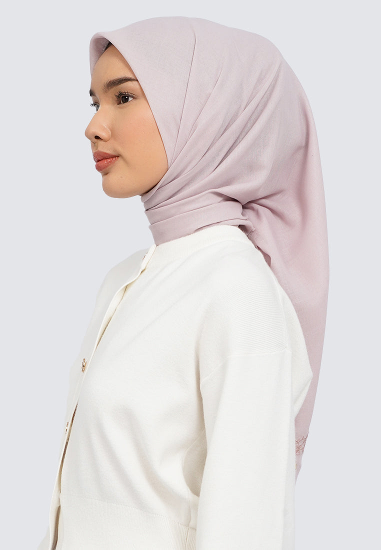 Embroidery Scarves Dusty Pink