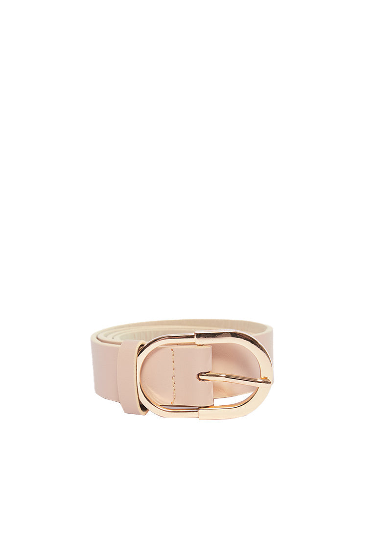 Oval Buckle Belt