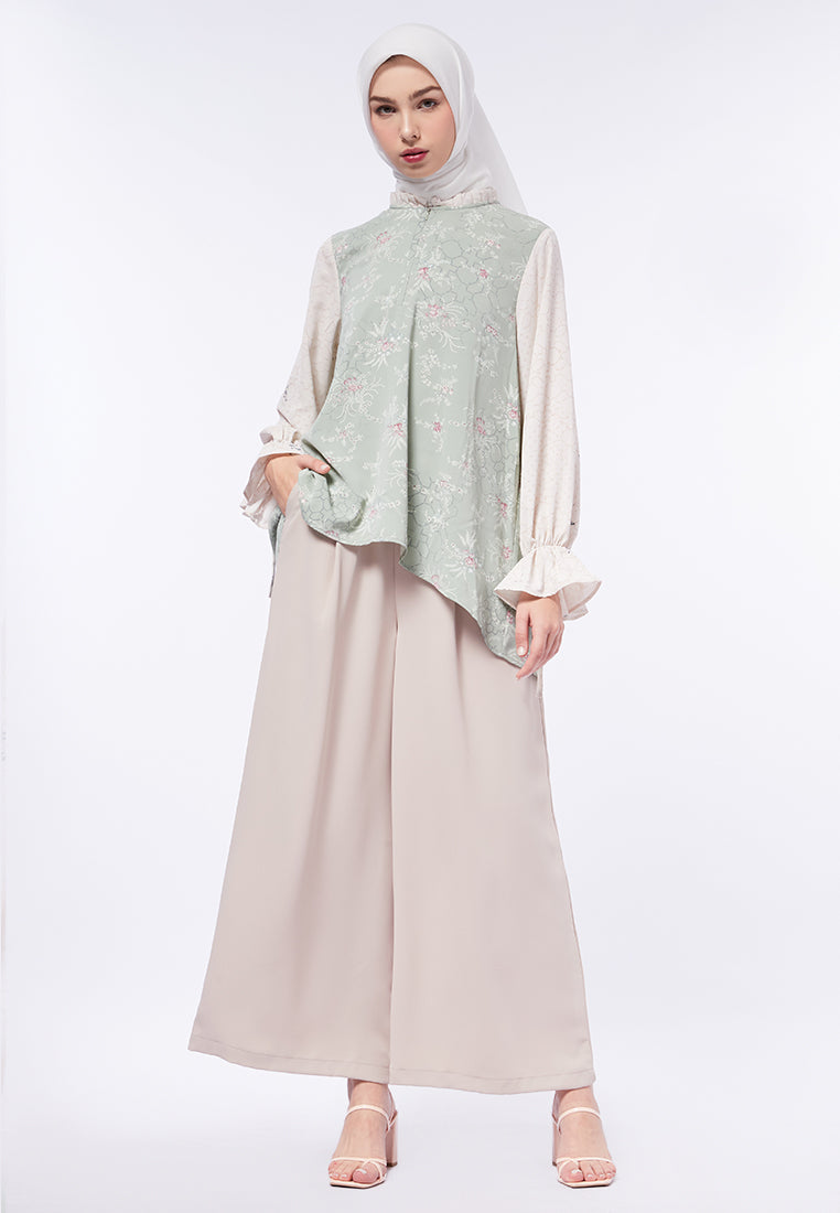 et cetera x Puru Kambera Printed Blouse