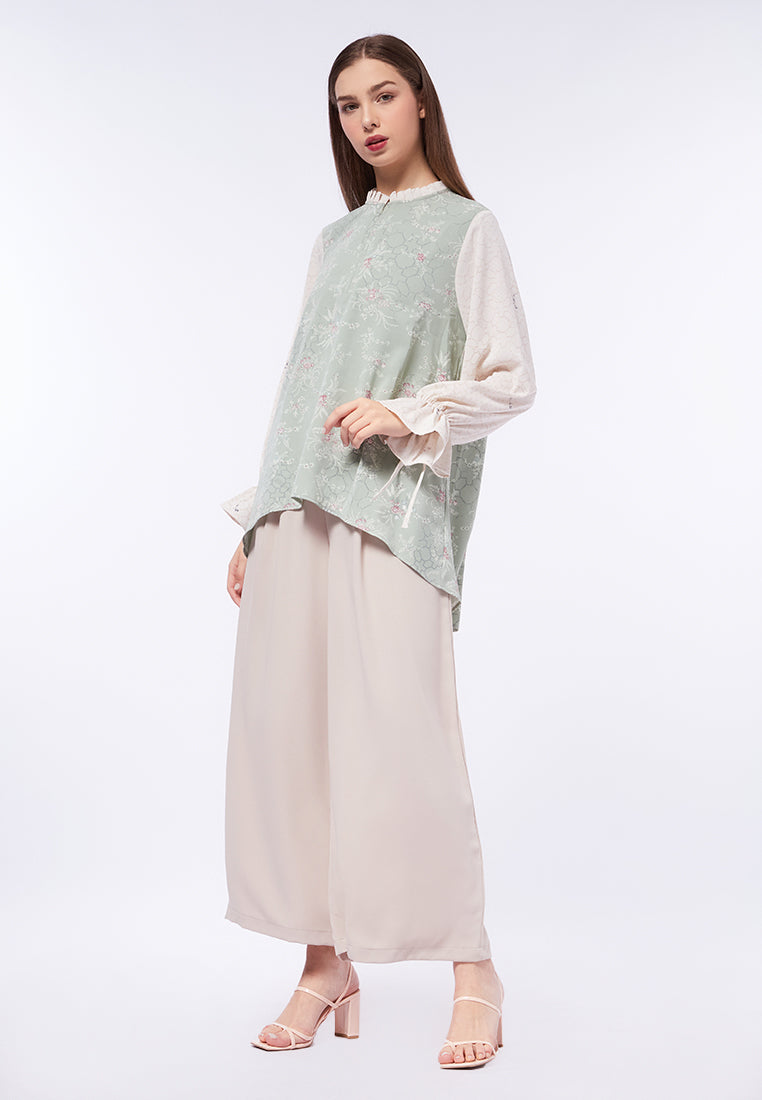 et cetera x Puru Kambera Printed Blouse