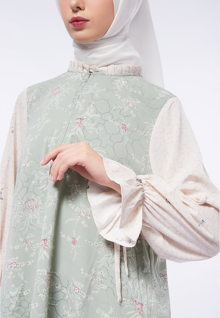 et cetera x Puru Kambera Printed Blouse