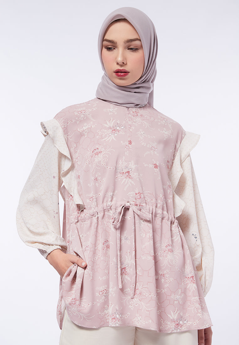 et cetera x Puru Kambera Printed Blouse