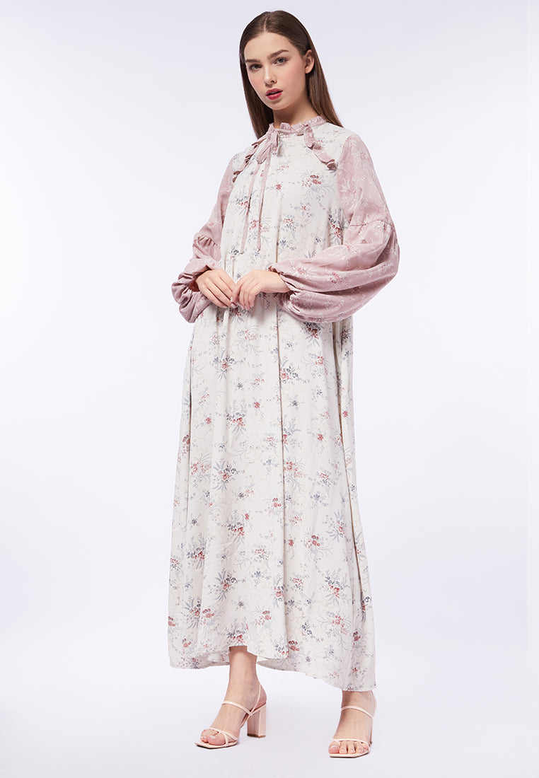 et cetera x Puru Kambera Printed Maxi Dress