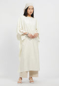 Embroidered Flowy Gamis
