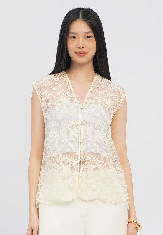 Loose Lace Vest