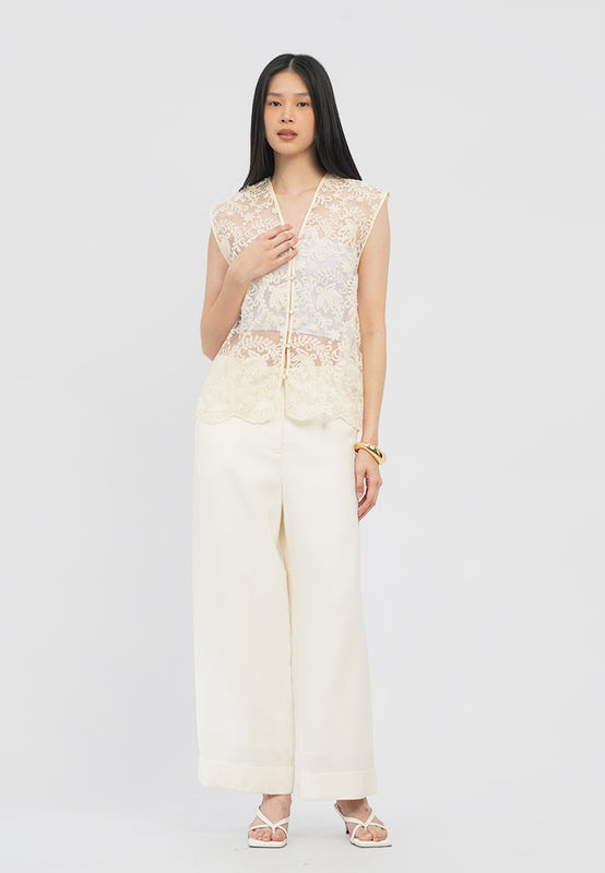Loose Lace Vest