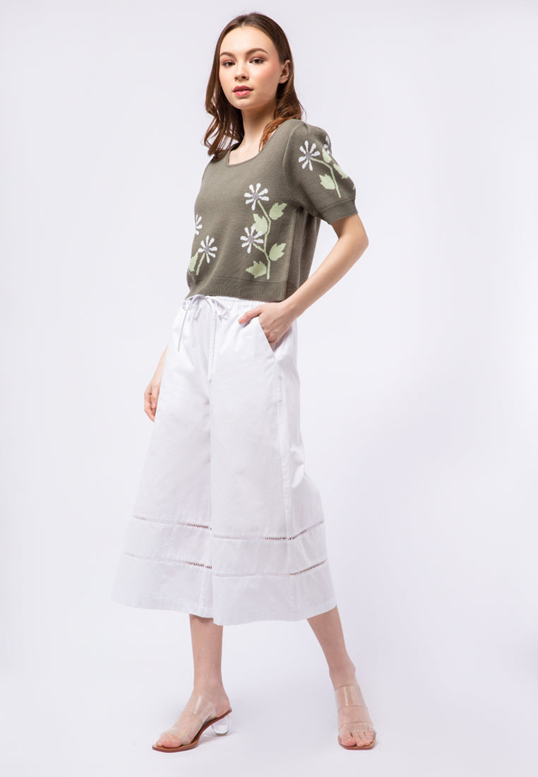 Short Sleeve Knit Top