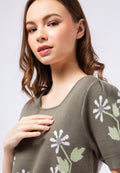 Short Sleeve Knit Top