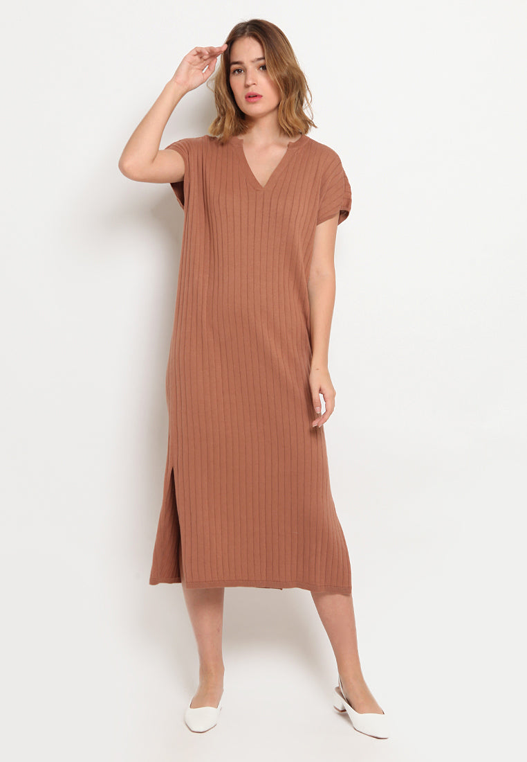 Knit Midi Dress