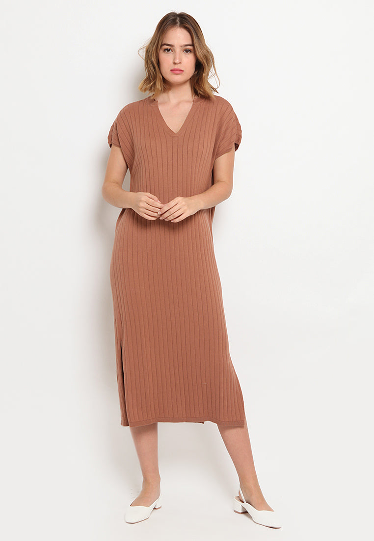 Knit Midi Dress