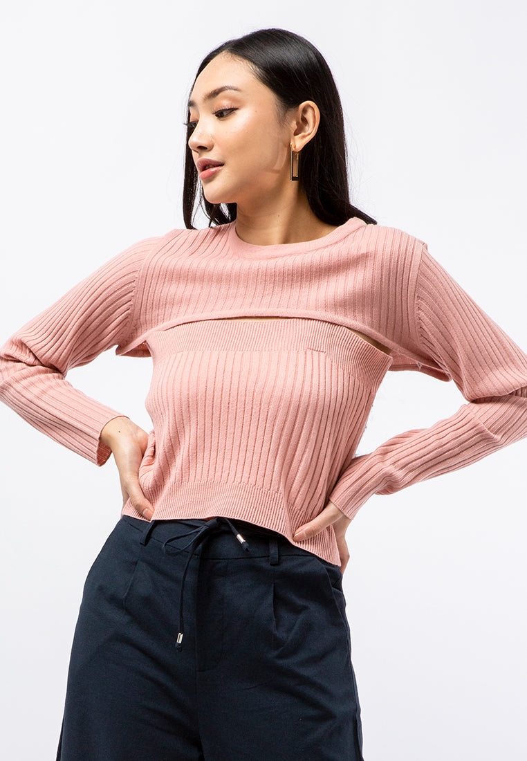 Crop Knit Bolero