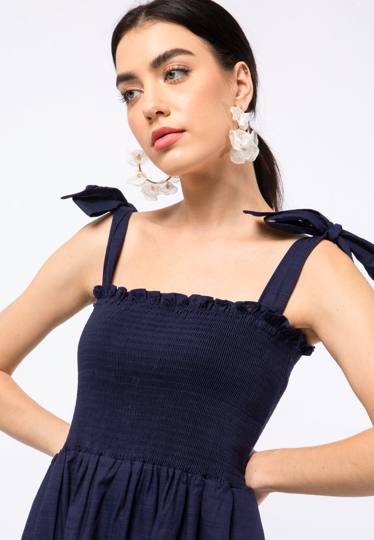 Smock Midi Dress