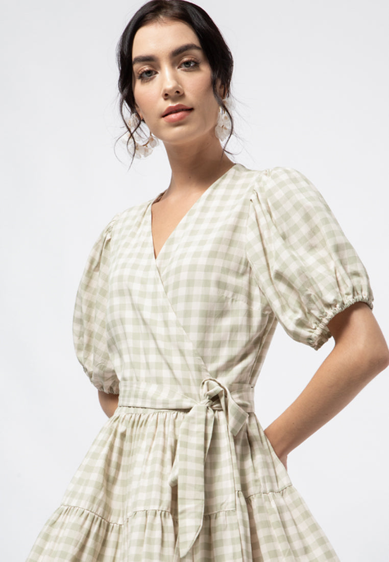 Wrap Short Dress