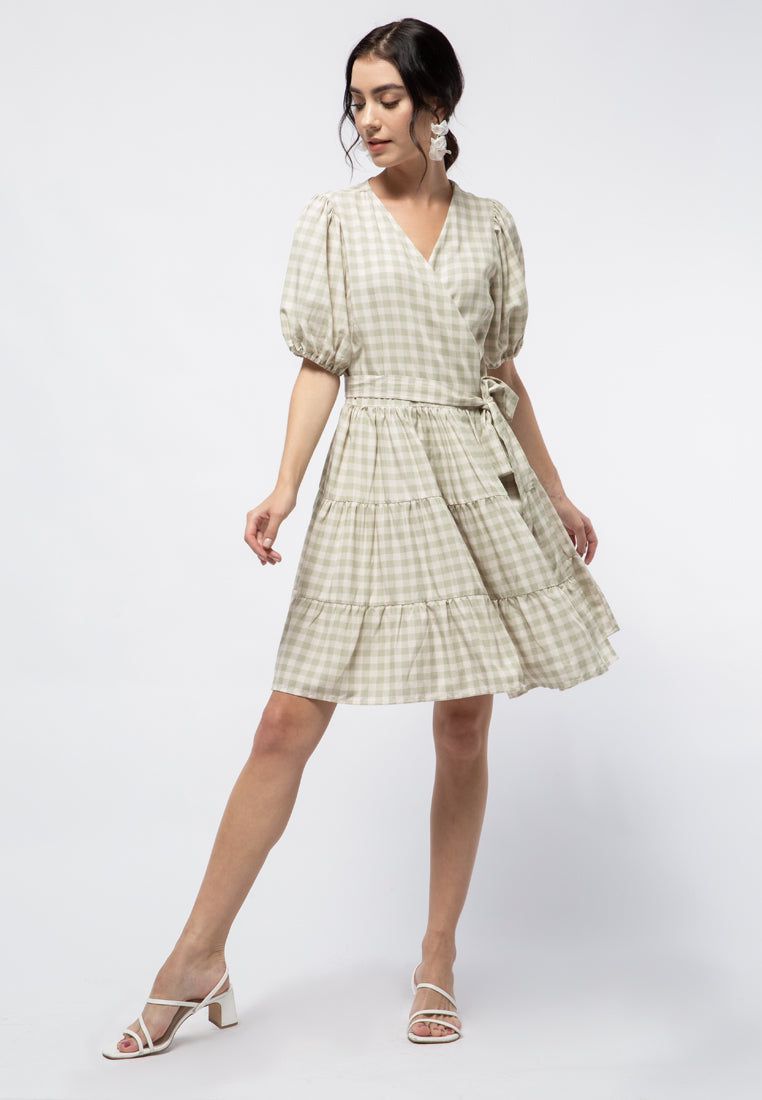 Wrap Short Dress