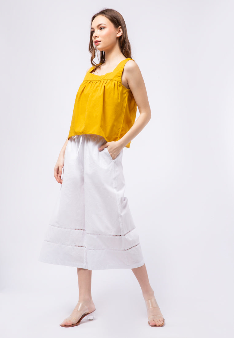 Square Neck Sleeveless Top