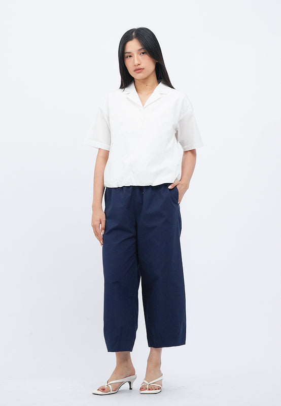 Regular Fit Tapered Drawstring Pants