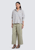 High Waist Culottes with Side Pockets