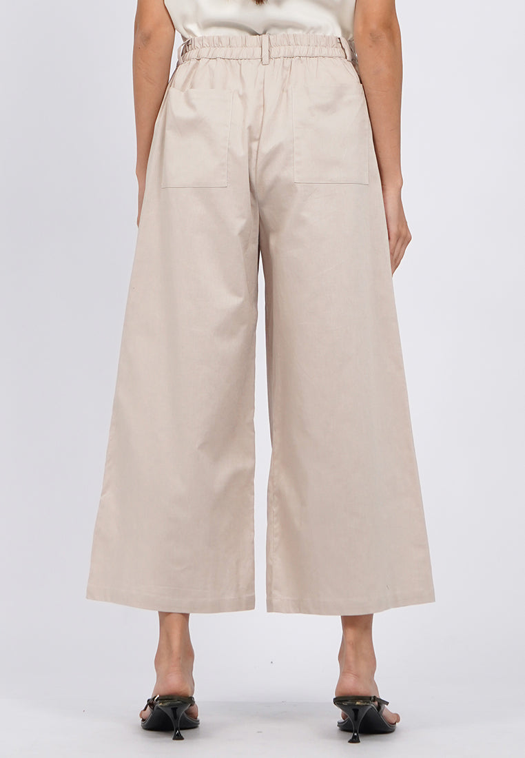 Wide Leg Cullote Pants