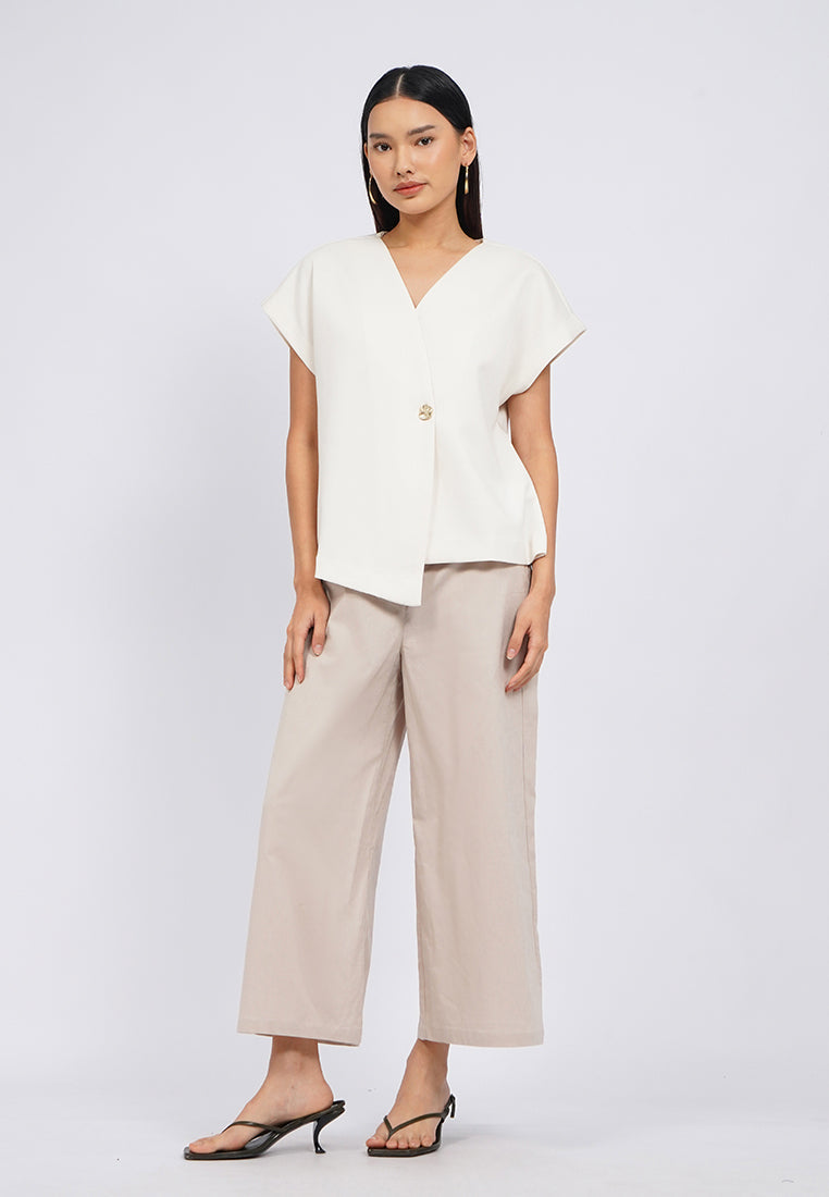 Wide Leg Cullote Pants