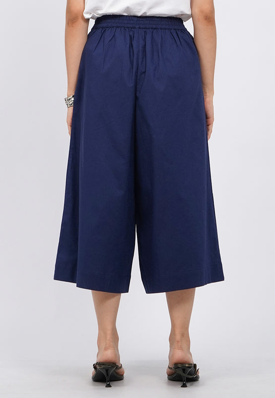 Side Button Cullotes Pants