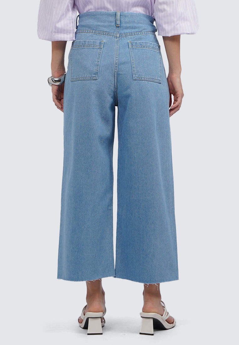High Waist Loose Denim Pants