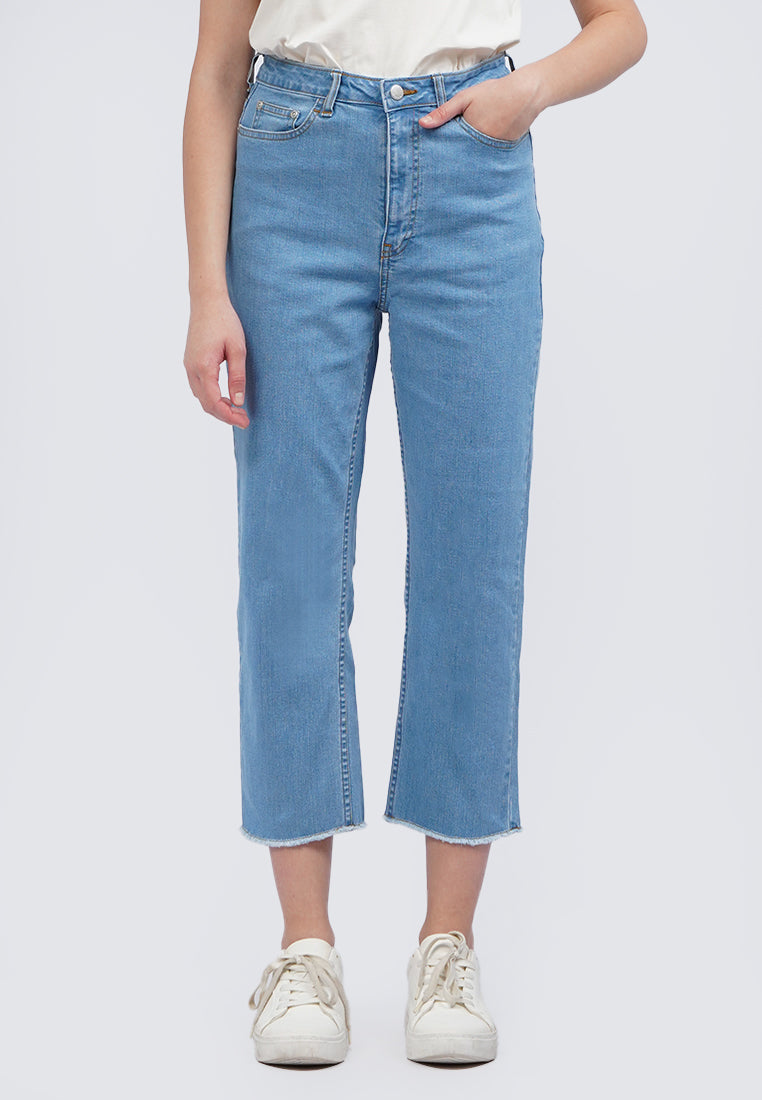 Straight Fit Denim Pants