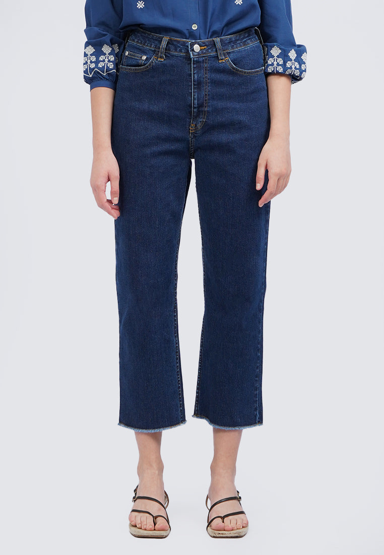 Straight Fit Denim Pants