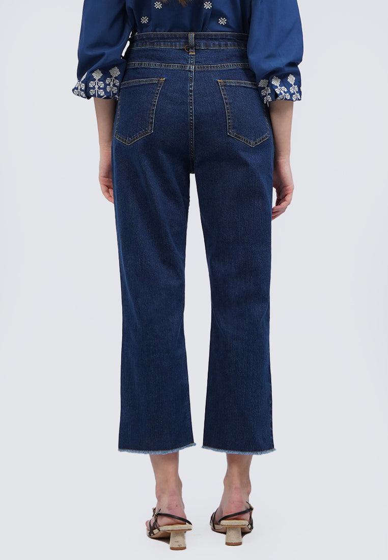 Straight Fit Denim Pants