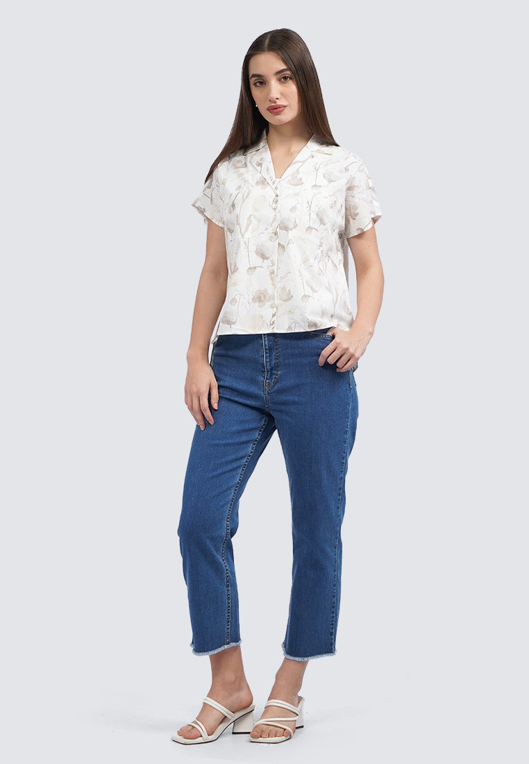 Straight Fit Denim Pants