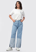 Two Tone Denim Pants