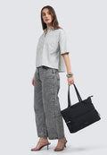High Waist Oversized Denim Pants