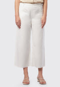 High Waist Denim Culotte