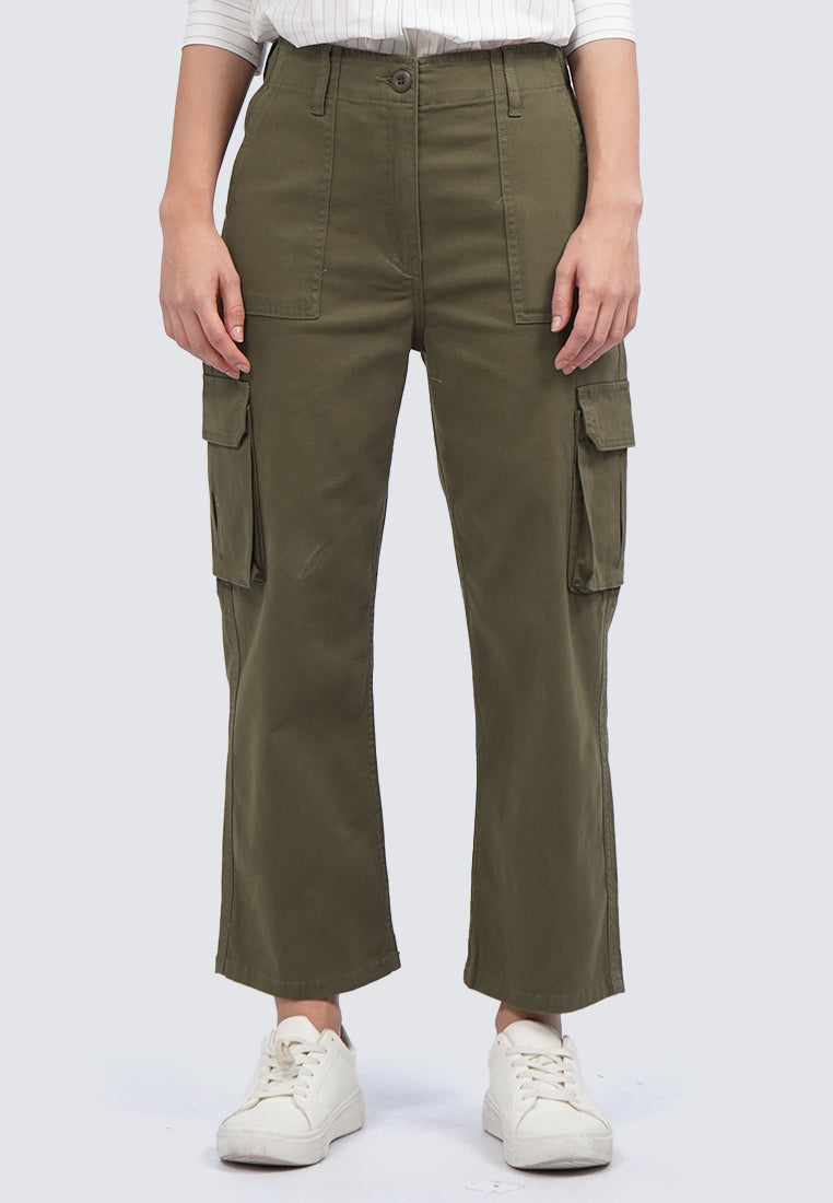 High Waist Cargo Pants