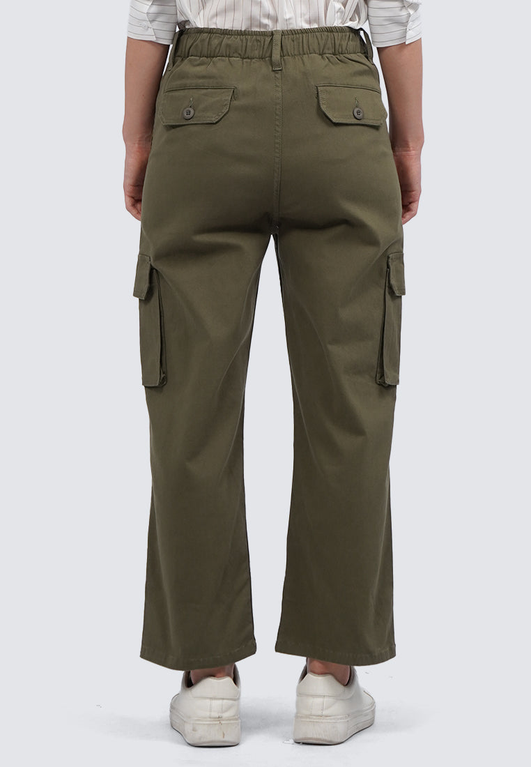 High Waist Cargo Pants