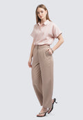 High Waist Loose Straight Pants
