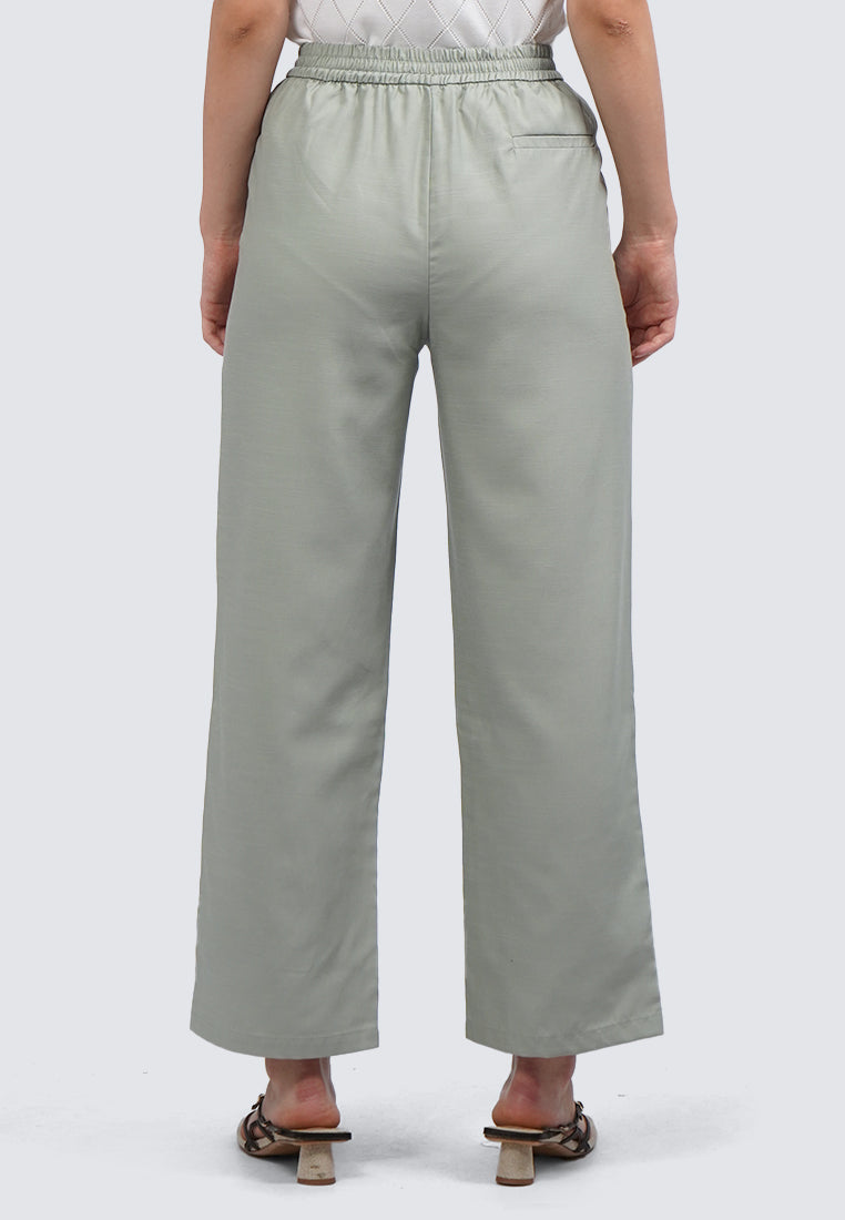Front Pleat Culotte Pants