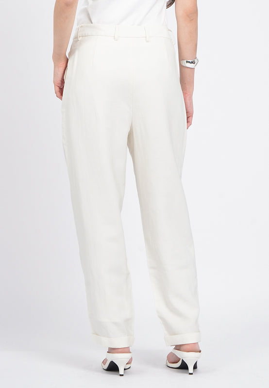 Roll Up Hem Tapered Pants