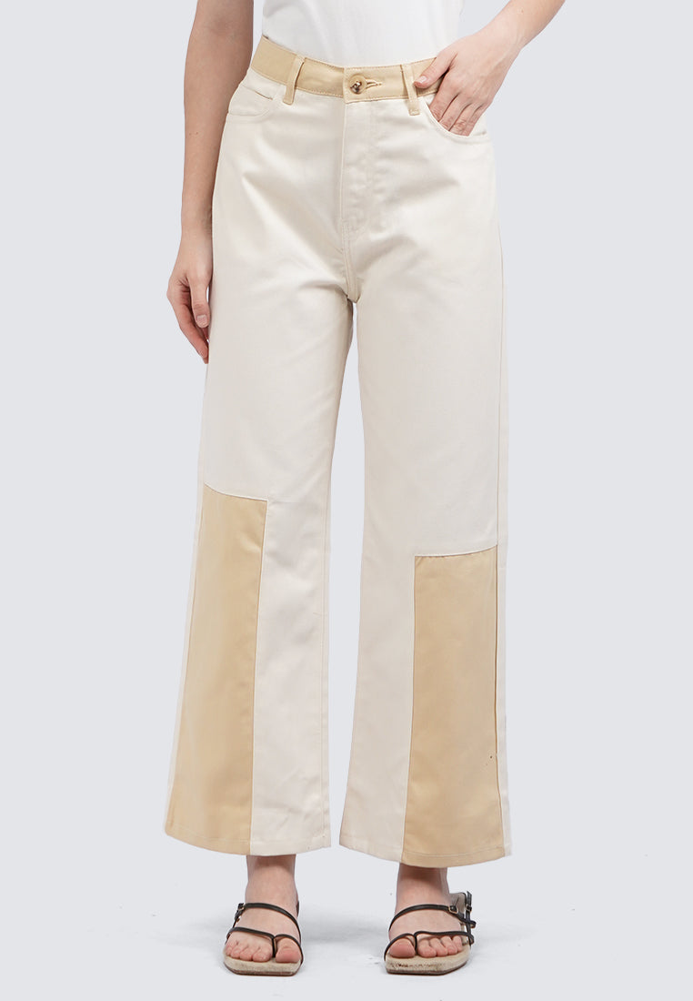 High Waist Colorblock Pants