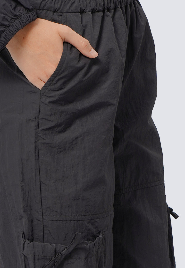 Parachute Pants with Side Pocket