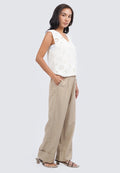 Roll Up Loose Pants