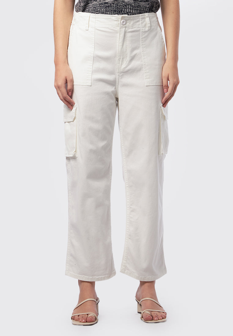 High Waist Cargo Pants