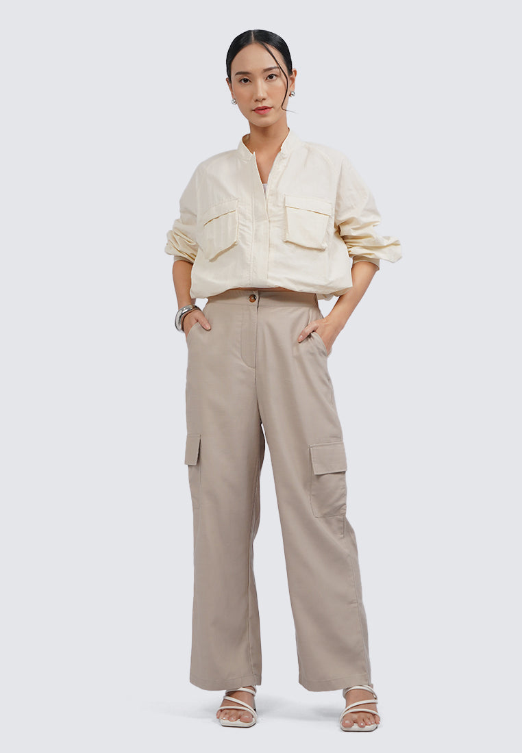 Wide Leg Cargo Pants
