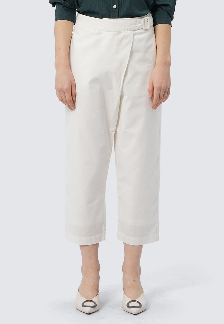 High Waist Front Wrapped Pants