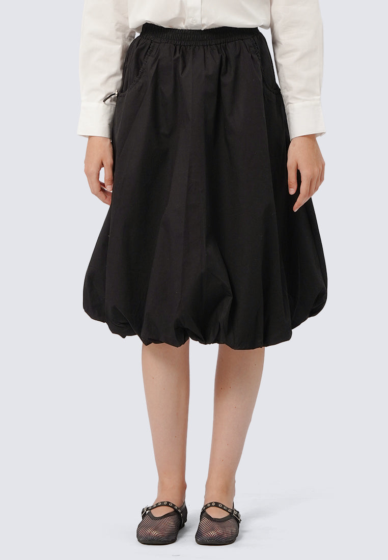 Balloon Midi Skirt