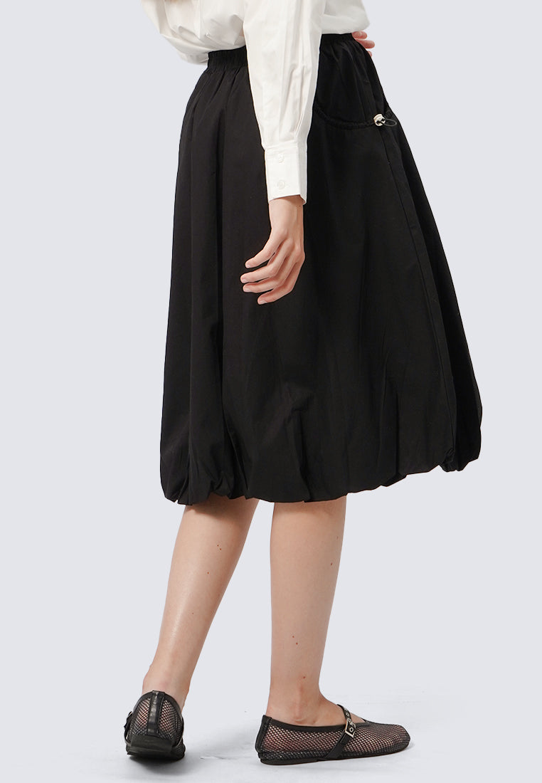 Balloon Midi Skirt