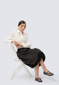 Balloon Midi Skirt