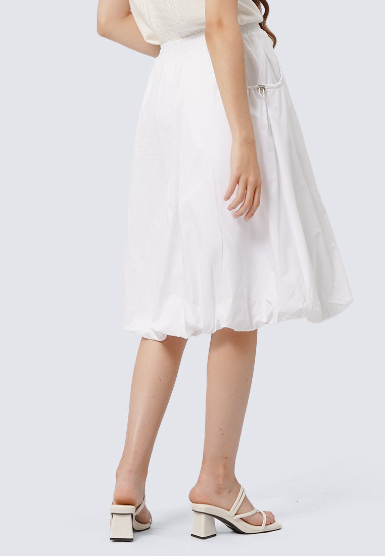 Balloon Midi Skirt