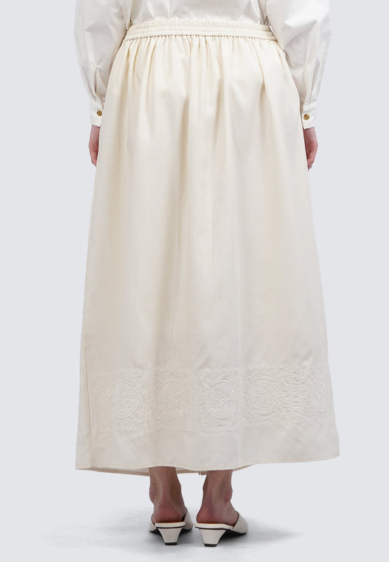 Maxi Skirt with Double Patch Pocket