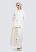 Maxi Skirt with Double Patch Pocket